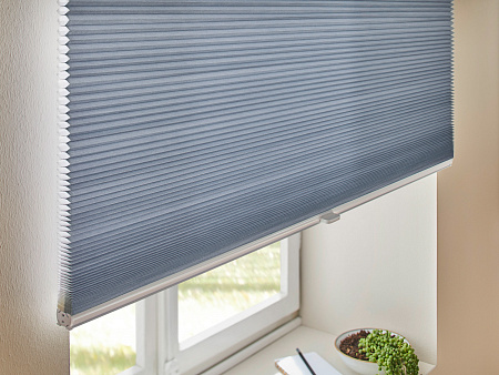 Плиссе Cosiflor с электроприводом Somfy